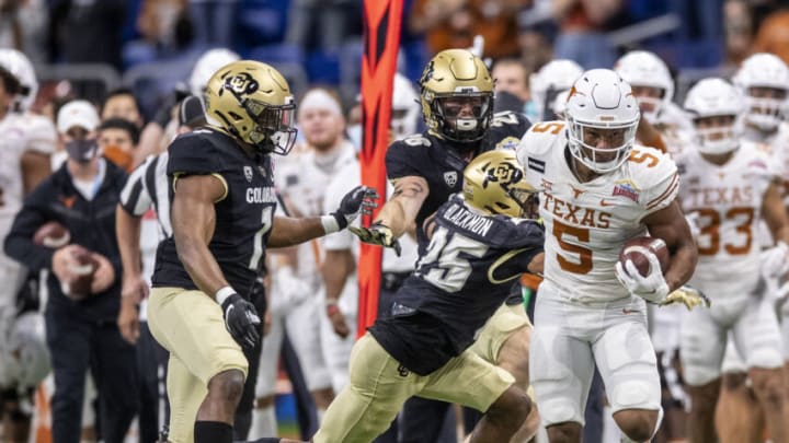 Bijan Robinson, Texas Football Mandatory Credit: Ricardo B. Brazziell /American-Statesman-USA TODAY Sports