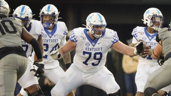 Kentucky's Luke Fortner (Photo by Frederick Breedon/Getty Images)