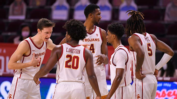 NCAA Basketball USC Trojans (Photo by John McCoy/Getty Images)