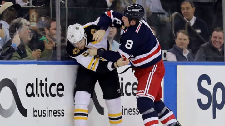 NEW YORK, NY - FEBRUARY 07: Adam McQuaid