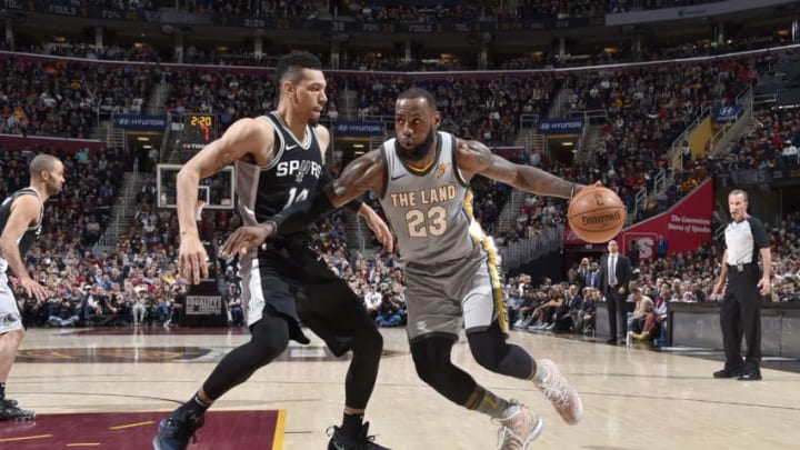 CLEVELAND, OH - FEBRUARY 25: LeBron James