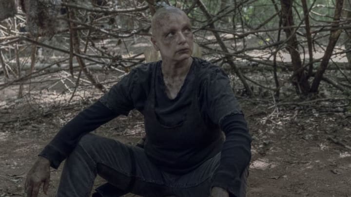 Samantha Morton as Alpha - The Walking Dead _ Season 10, Episode 5 - Photo Credit: Jace Downs/AMC