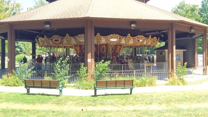The carousel at Van Saun Park in New Jersey.