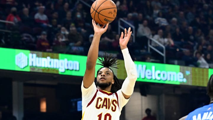 Darius Garland, Cleveland Cavaliers. (Photo by Jason Miller/NBAE via Getty Images)