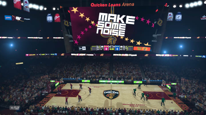 NBA 2K18 Home Team Banner