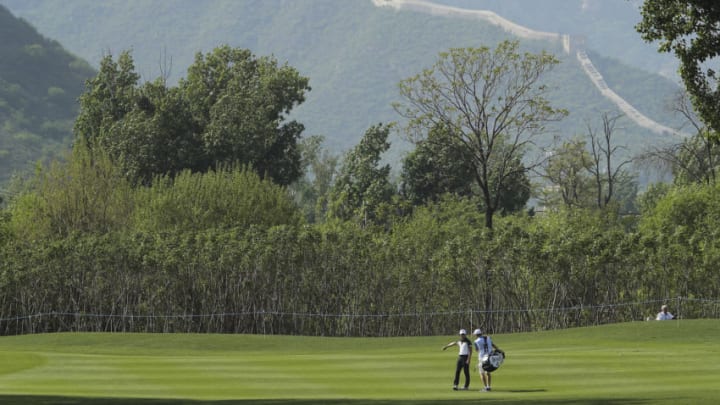 BEIJING, CHINA - APRIL 29: Soomin Lee of Korea looks on during the third round of the 2017 Volvo China open at Topwin Golf and Country Club on April 29, 2017 in Beijing, China. (Photo by Lintao Zhang/Getty Images)