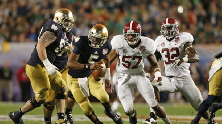 Everett Golson, Notre Dame football (Photo by Joel Auerbach/Getty Images)