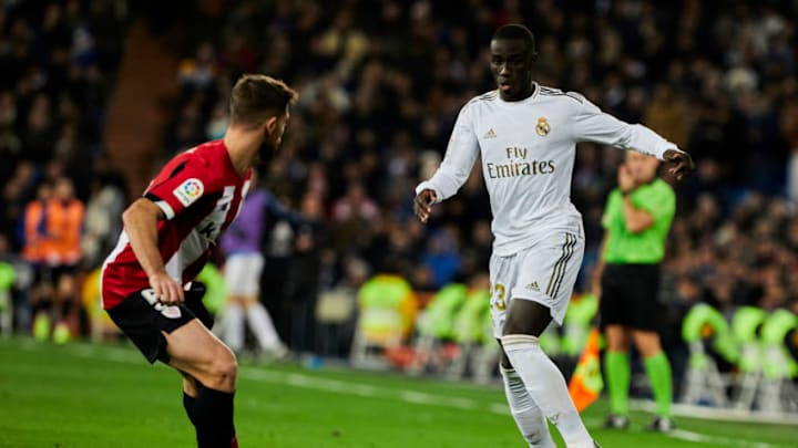 Ferland Mendy of Real Madrid (Photo by Perez Meca/MB Media/Getty Images)
