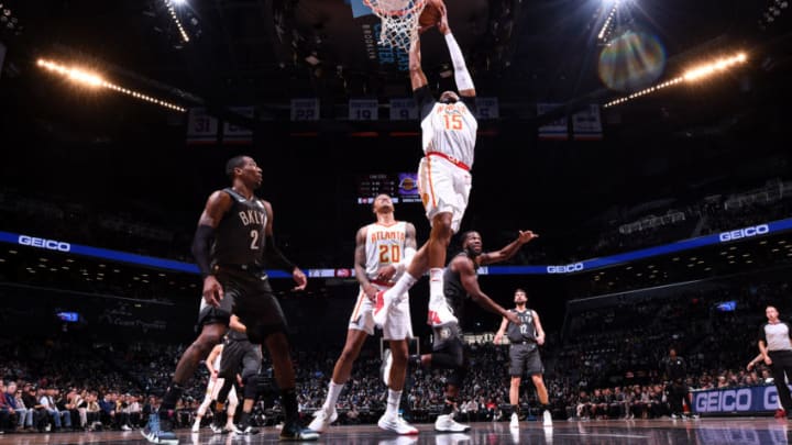 Brooklyn Nets Vince Carter. Mandatory Copyright Notice: Copyright 2018 NBAE (Photo by Matteo Marchi/NBAE via Getty Images)
