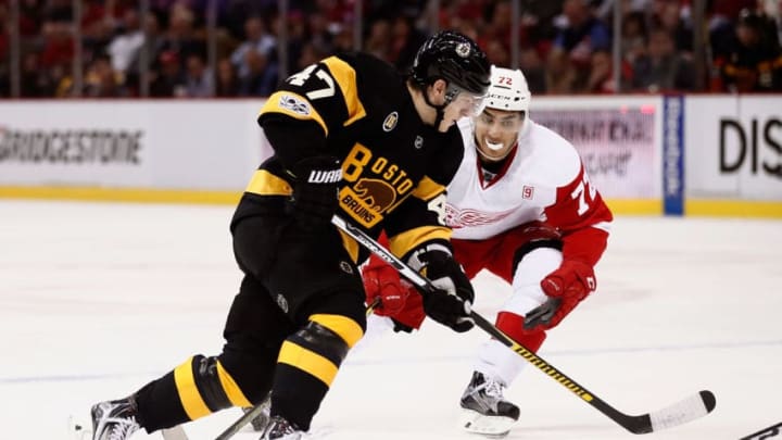 DETROIT, MI - JANUARY 18: Torey Krug