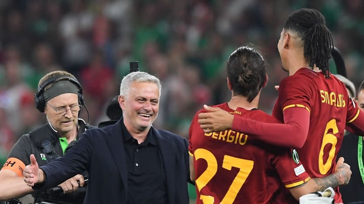 Jose Mourinho has already bolstered his Roma midfield this summer with the signing of Nemanja Matic. (Photo by Silvia Lore/Getty Images)