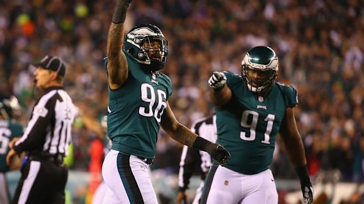 PHILADELPHIA, PA - JANUARY 21: Derek Barnett