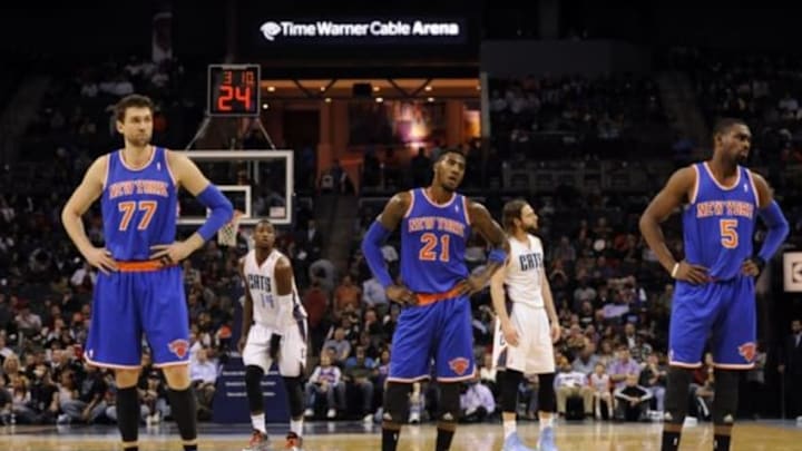 The New York Knicks have logjam at shooting guard and may trade either Iman Shumpert or Tim Hardaway Mandatory Credit: Sam Sharpe-USA TODAY Sports