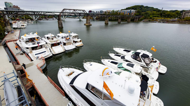 KNOXVILLE, TN – OCTOBER 12: The Vol Navy Yard is pictured prior to the start of the game between the Tennessee Volunteers and the Mississippi State Bulldogs at Neyland Stadium on October 12, 2019 in Knoxville, Tennessee. (Photo by Carmen Mandato/Getty Images)