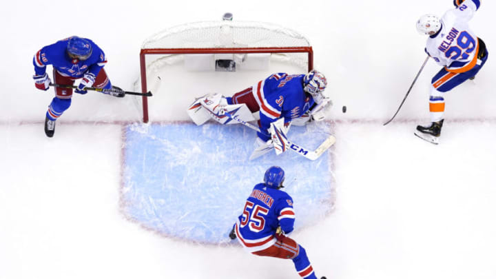 Goaltender Henrik Lundqvist #30 of the New York Rangers Credit: Mark Blinch/NHLI via USA TODAY Sports