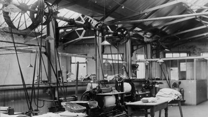 A laundry operation circa 1925