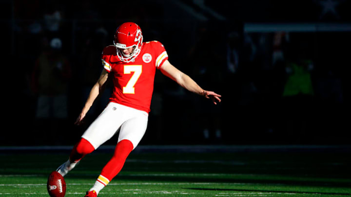 ARLINGTON, TX - NOVEMBER 5: Harrison Butker