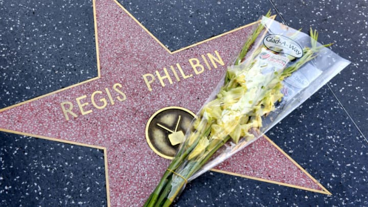Regis Philbin's star on the Hollywood Walk of Fame (Photo by Kevin Winter/Getty Images)