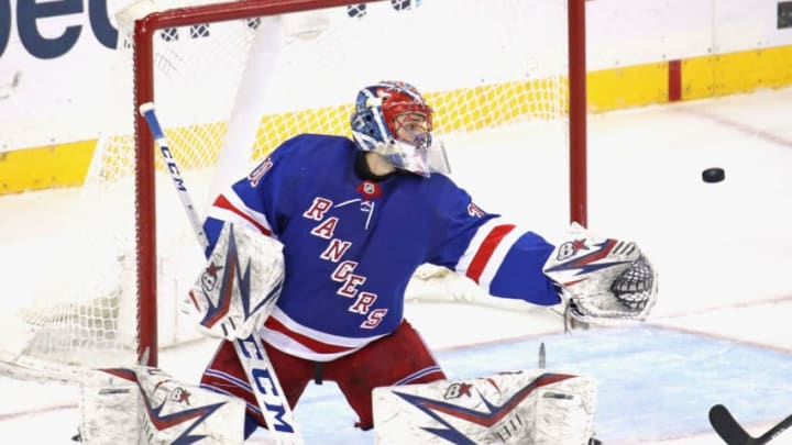 Igor Shesterkin of the New York Rangers (Photo by Bruce Bennett/Getty Images)