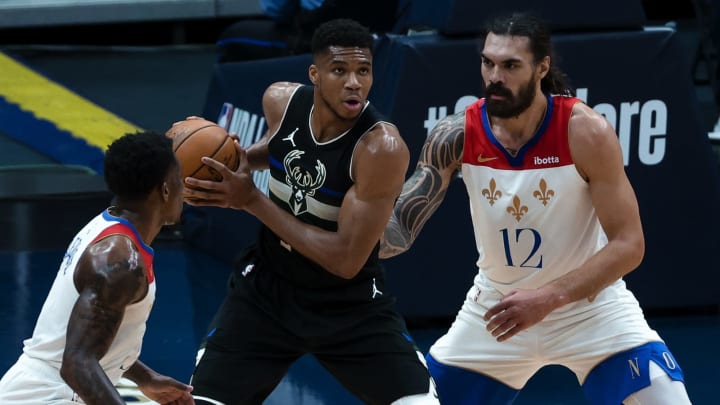 Milwaukee Bucks: Giannis Antetokounmpo, New Orleans Pelicans: Steven Adams, Eric Bledsoe