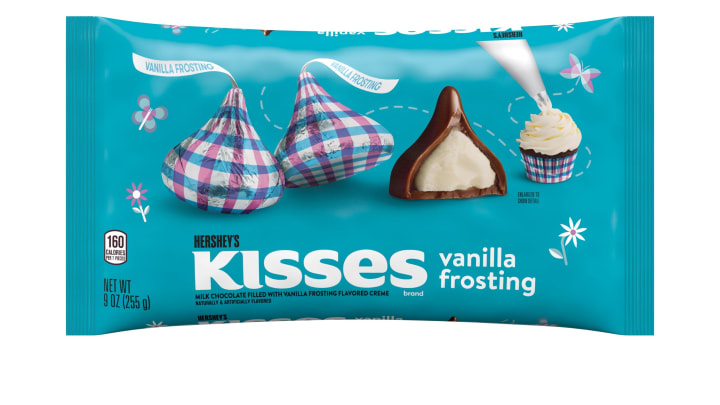 Hershey's Kisses Milk Chocolate with Vanilla Frosting, new Hershey's Easter candy