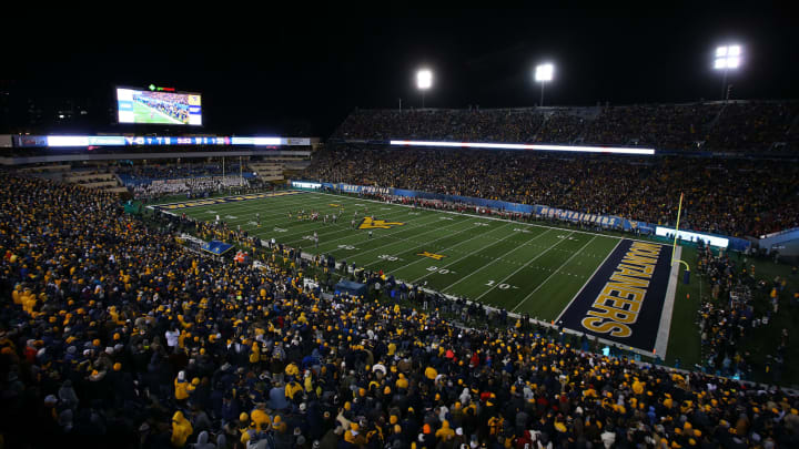 MORGANTOWN, WV – NOVEMBER 23: A general view during the game between the Oklahoma Sooners and the West Virginia Mountaineers on November 23, 2018 at Mountaineer Field in Morgantown, West Virginia. (Photo by Justin K. Aller/Getty Images)