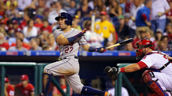 PHILADELPHIA, PA - JULY 25: Jose Altuve