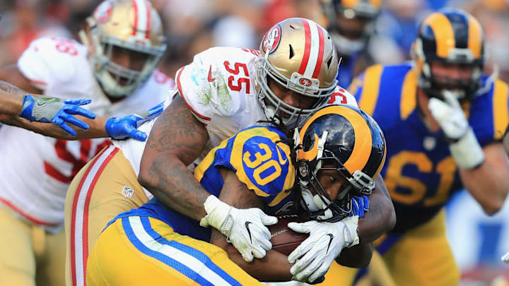 LOS ANGELES, CA - DECEMBER 24: Ahmad Brooks