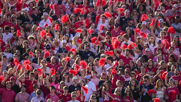 Oct 16, 2021; Athens, Georgia, USA; Georgia Bulldogs fans react after a play against the Kentucky Wildcats during the first half at Sanford Stadium. Mandatory Credit: Dale Zanine-USA TODAY Sports