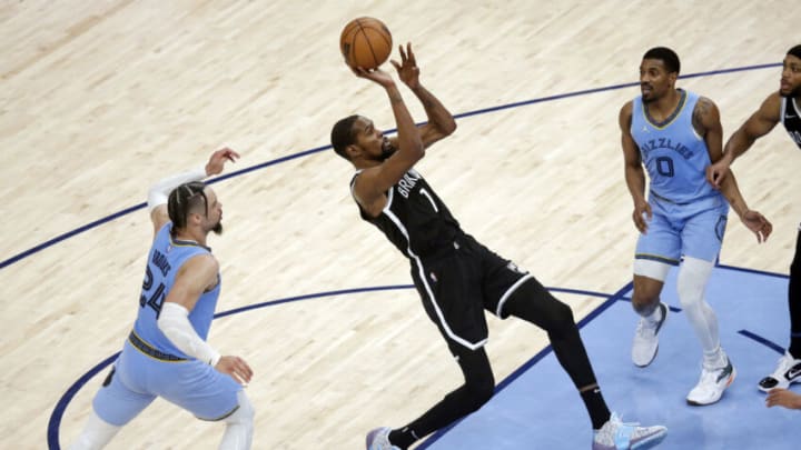 Brooklyn Nets, Kevin Durant. Mandatory Credit: Petre Thomas-USA TODAY Sports