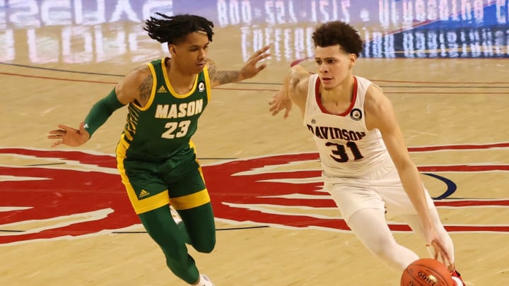 Atlantic 10 Basketball Davidson Wildcats guard Kellan Grady Geoff Burke-USA TODAY Sports