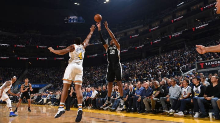 San Antonio Spurs LaMarcus Aldridge Copyright 2019 NBAE (Photo by Noah Graham/NBAE via Getty Images)