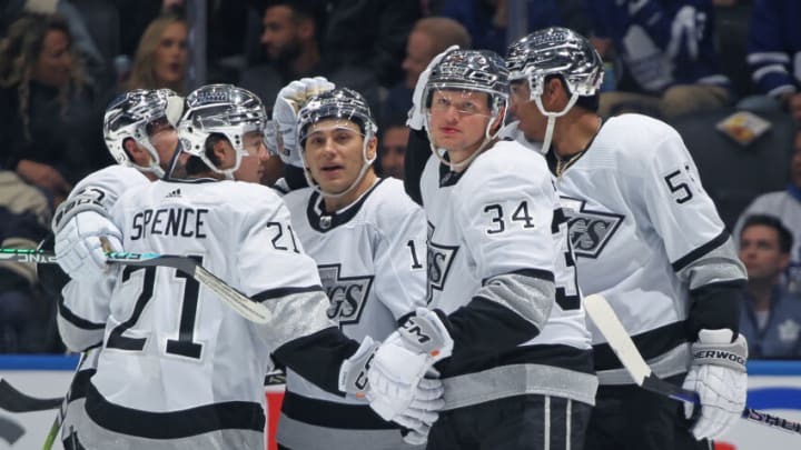 Arthur Kaliyev #34, Los Angeles Kings (Photo by Claus Andersen/Getty Images)