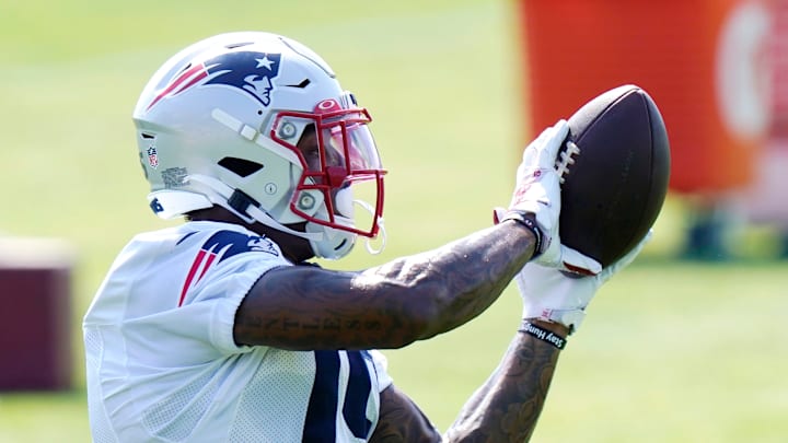 New England Patriots N’Keal Harry (Photo by Steven Senne-Pool/Getty Images)