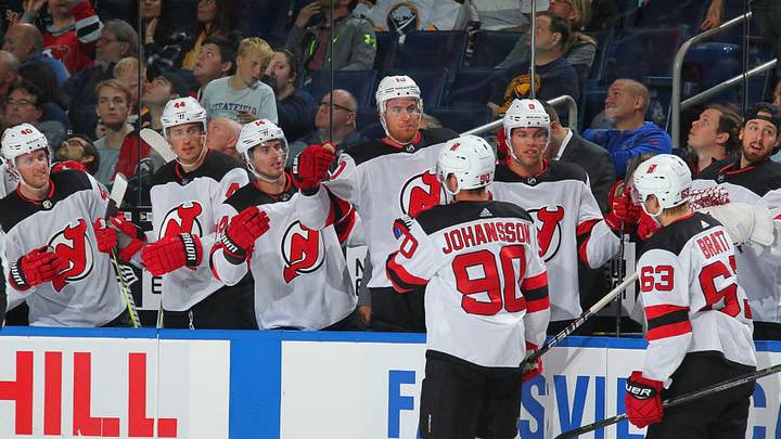 BUFFALO, NY - OCTOBER 9: Marcus Johansson