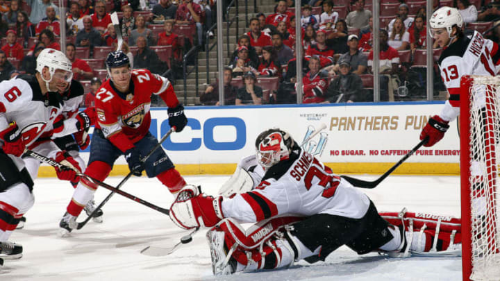 SUNRISE, FL - MARCH 1: Goaltender Cory Schneider