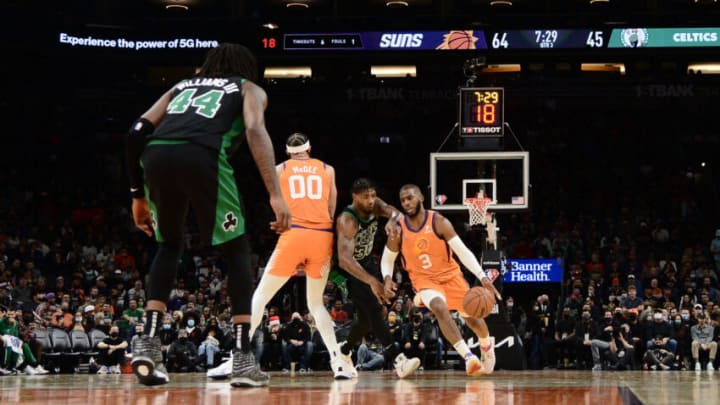 Chowder and Champions' Tarringo Basile-vaughan believes a 12-time All-Star potentially hitting the market is only a Boston Celtics fit as a backup Mandatory Credit: Joe Camporeale-USA TODAY Sports