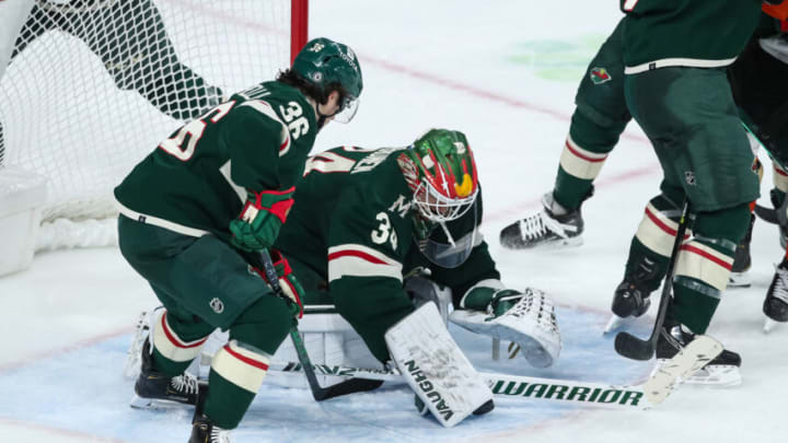 Kaapo Kahkonen has been in net for each game in the Minnesota Wild's current three-game winning streak. Minnesota will look to continue that on Monday afternoon against the Colorado Avalanche.(David Berding-USA TODAY Sports)