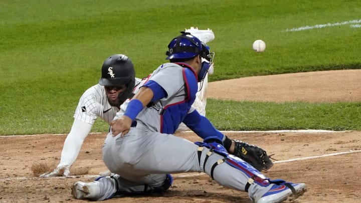 Chicago Cubs catcher Willson Contreras Mandatory Credit: Mike Dinovo-USA TODAY Sports