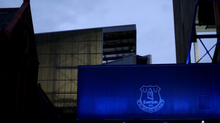 LIVERPOOL, ENGLAND - OCTOBER 02: General view outside the stadium prior to the Carabao Cup Third Round match between Everton and Southampton at Goodison Park on October 2, 2018 in Liverpool, England. (Photo by Jan Kruger/Getty Images)