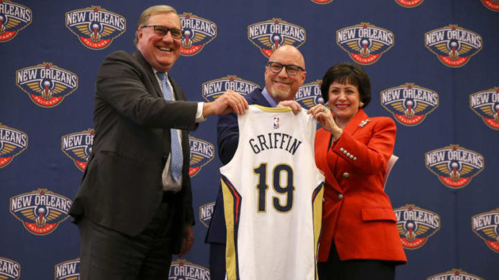 David Griffin of the New Orleans Pelicans (Photo by Layne Murdoch Jr./NBAE via Getty Images)