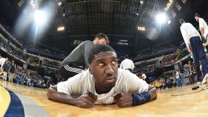 INDIANAPOLIS, IN - MARCH 29: Roy Hibbert