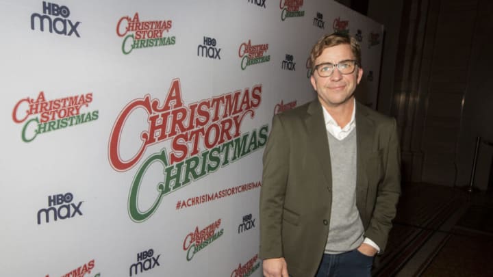 CHICAGO, ILLINOIS - NOVEMBER 15: Actor Peter Billingsley poses on the red carpet during the "A Christmas Story Christmas" Chicago screening at the Chicago Cultural Center on November 15, 2022 in Chicago, Illinois. (Photo by Barry Brecheisen/Getty Images)