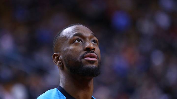 TORONTO, ON - MARCH 24: Kemba Walker #15 of the Charlotte Hornets looks on during warm up prior to an NBA game against the Toronto Raptors at Scotiabank Arena on March 24, 2019 in Toronto, Canada. NOTE TO USER: User expressly acknowledges and agrees that, by downloading and or using this photograph, User is consenting to the terms and conditions of the Getty Images License Agreement. (Photo by Vaughn Ridley/Getty Images) TORONTO, ON - MARCH 24: Kemba Walker #15 of the Charlotte Hornets looks on during warm up prior to an NBA game against the Toronto Raptors at Scotiabank Arena on March 24, 2019 in Toronto, Canada. NOTE TO USER: User expressly acknowledges and agrees that, by downloading and or using this photograph, User is consenting to the terms and conditions of the Getty Images License Agreement. (Photo by Vaughn Ridley/Getty Images)
