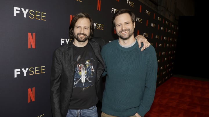LOS ANGELES, CALIFORNIA – MAY 27: (L-R) Matt Duffer and Ross Duffer attend as Netflix Hosts “Stranger Things” Los Angeles FYSEE Event at Netflix FYSee Space on May 27, 2022 in Los Angeles, California. (Photo by Kevin Winter/Getty Images)