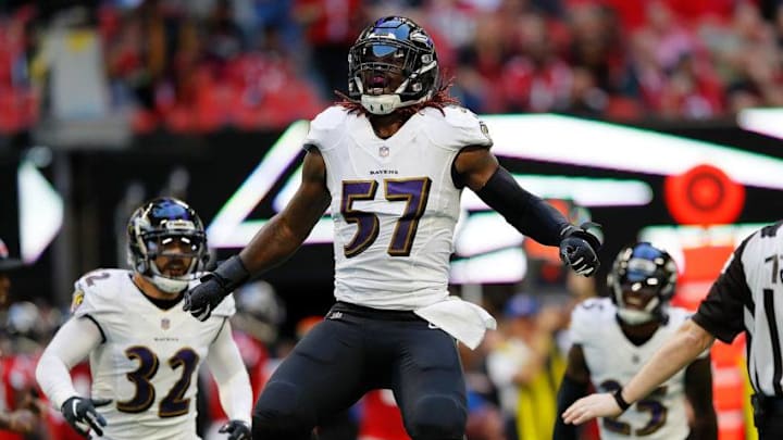 C.J. Mosley #57 of the Baltimore Ravens (Photo by Kevin C. Cox/Getty Images)
