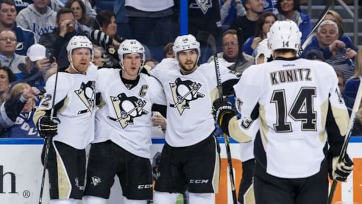 TAMPA, FL - FEBRUARY 5: Sidney Crosby TAMPA, FL - FEBRUARY 5: Sidney Crosby