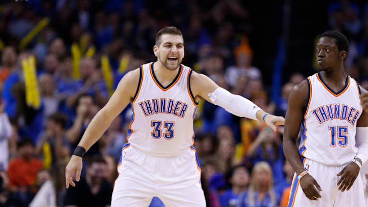 OKLAHOMA CITY, OK - FEBRUARY 8: Mitch McGary