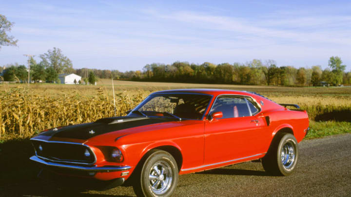 1969 Ford Mustang Mach 1, 2000. (Photo by National Motor Museum/Heritage Images/Getty Images)