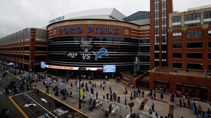 DETROIT, MI - SEPTEMBER 10: General view of Ford Field prior to the game between the Detroit Lions and the New York Jets at Ford Field on September 10, 2018 in Detroit, Michigan. (Photo by Joe Robbins/Getty Images)